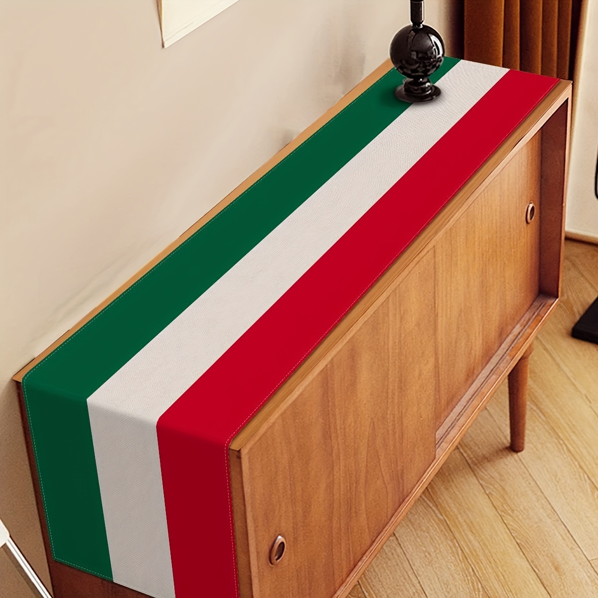 Linen Table Runner - Camino de mesa de inspiración italiana,