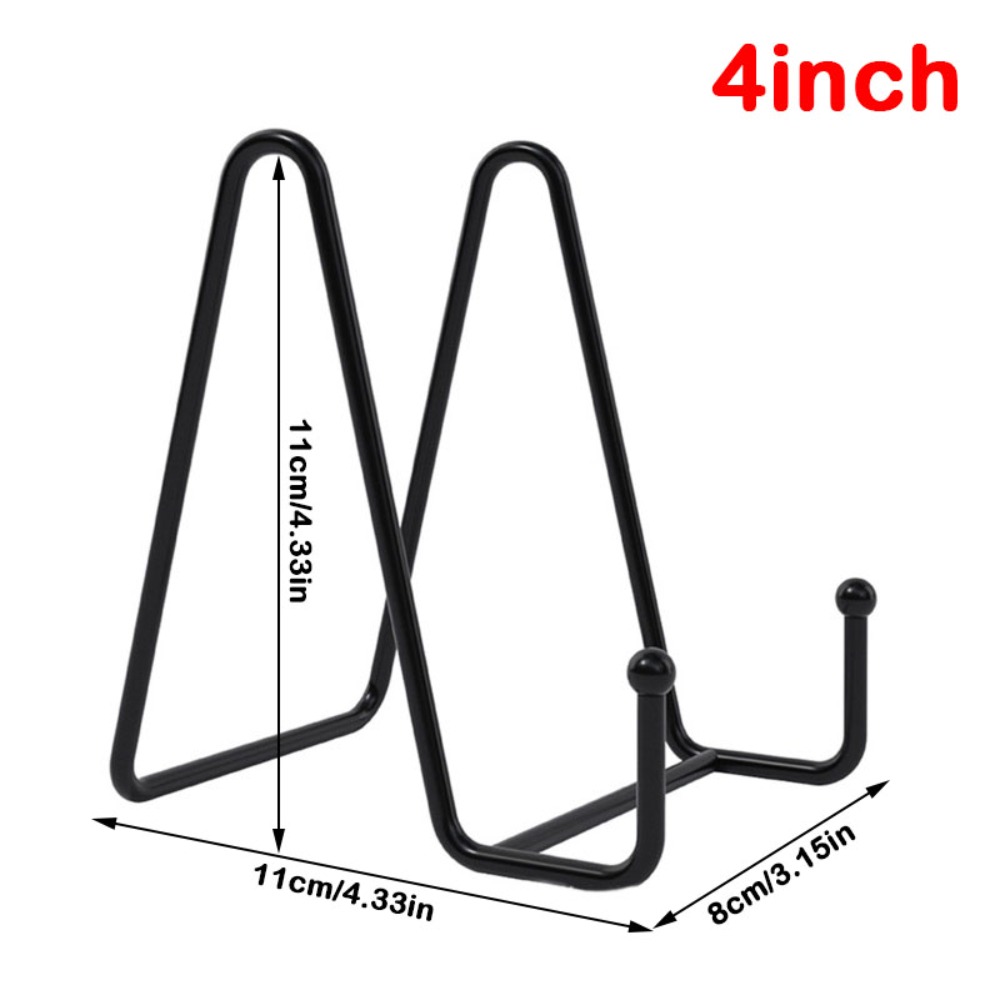 Home Decor Magazine - Soporte de Metal Negro Duradero para