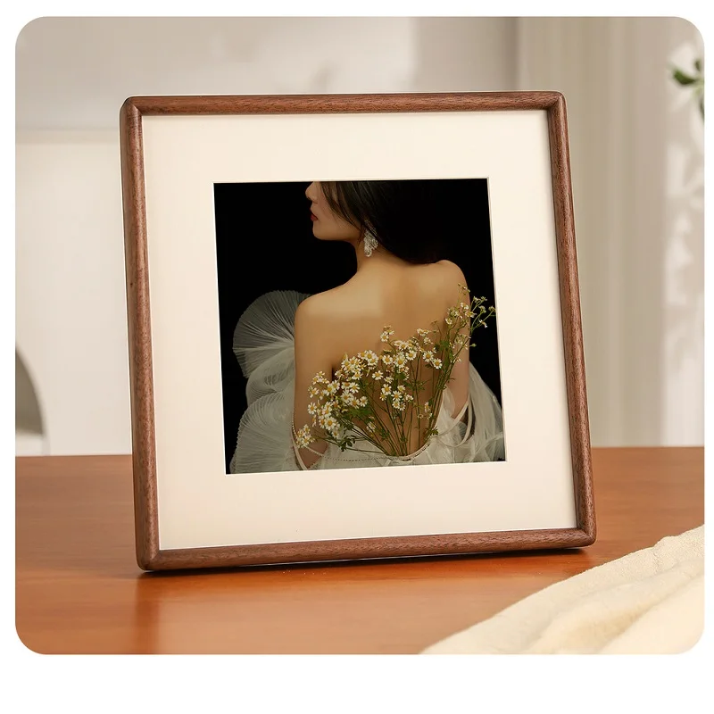 Bamboo Photo Frame - Marco de Fotos Cuadrado de Madera