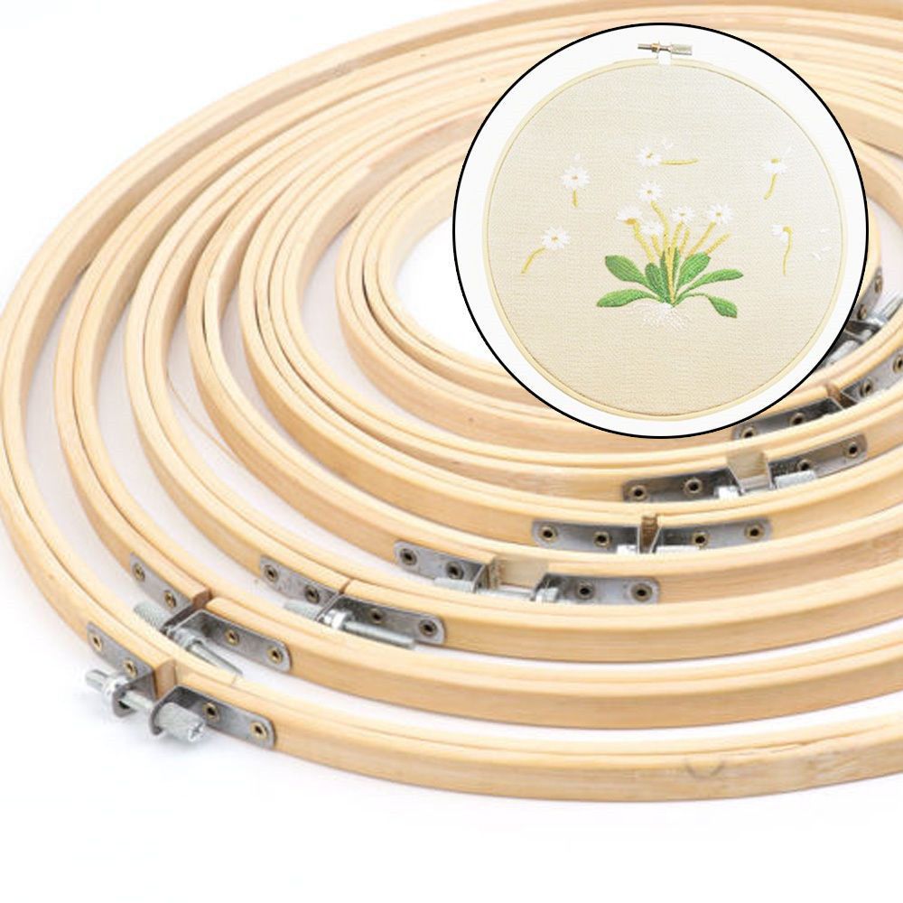 Bamboo Photo Frame - Aro de Bordado de Bambú para