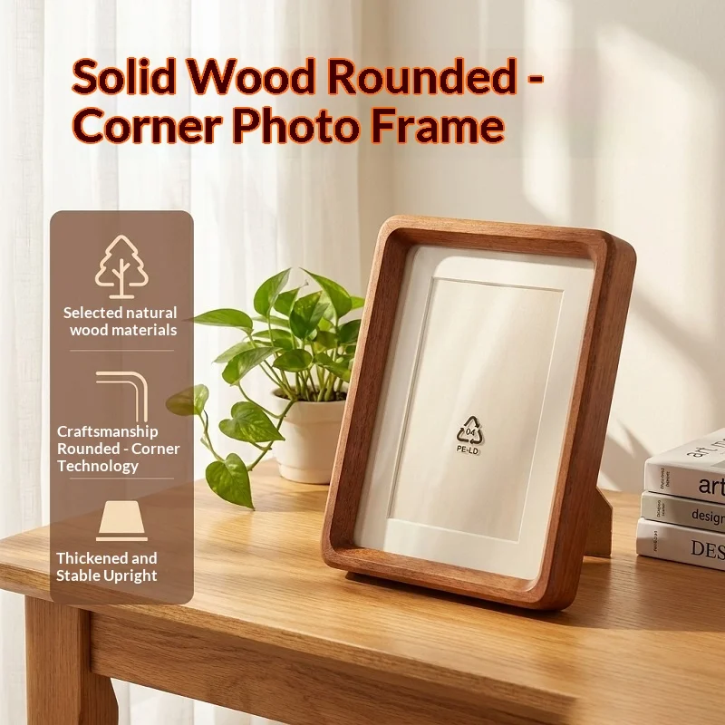 Bamboo Photo Frame - Marco de Fotos de Madera Maciza