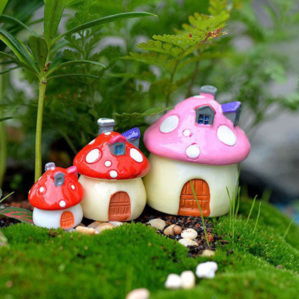 3 tamaños  Casa de setas, Had - Home Decor Za reseña y precio