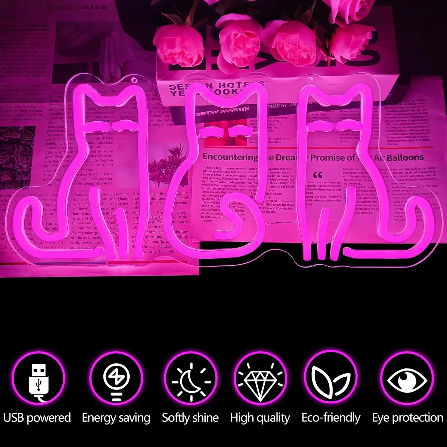 Letrero de neón con forma de g - Home Decor Theme reseña y precio