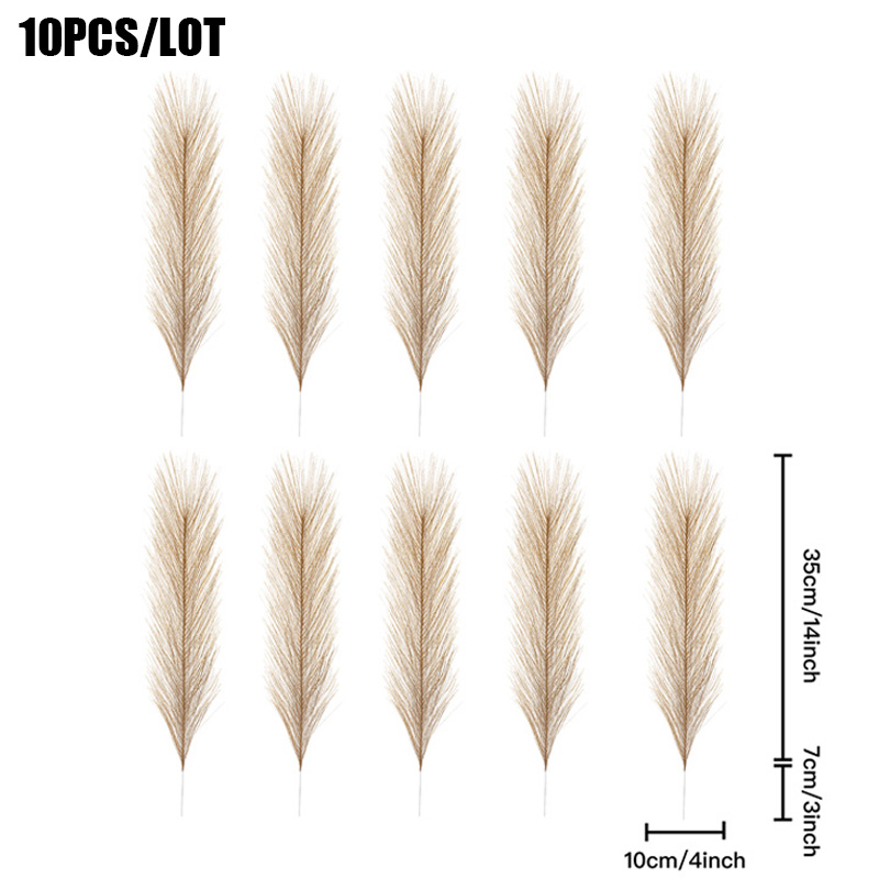 Flores artificiales de Pampas, - Pampas Grass Decor reseña y precio
