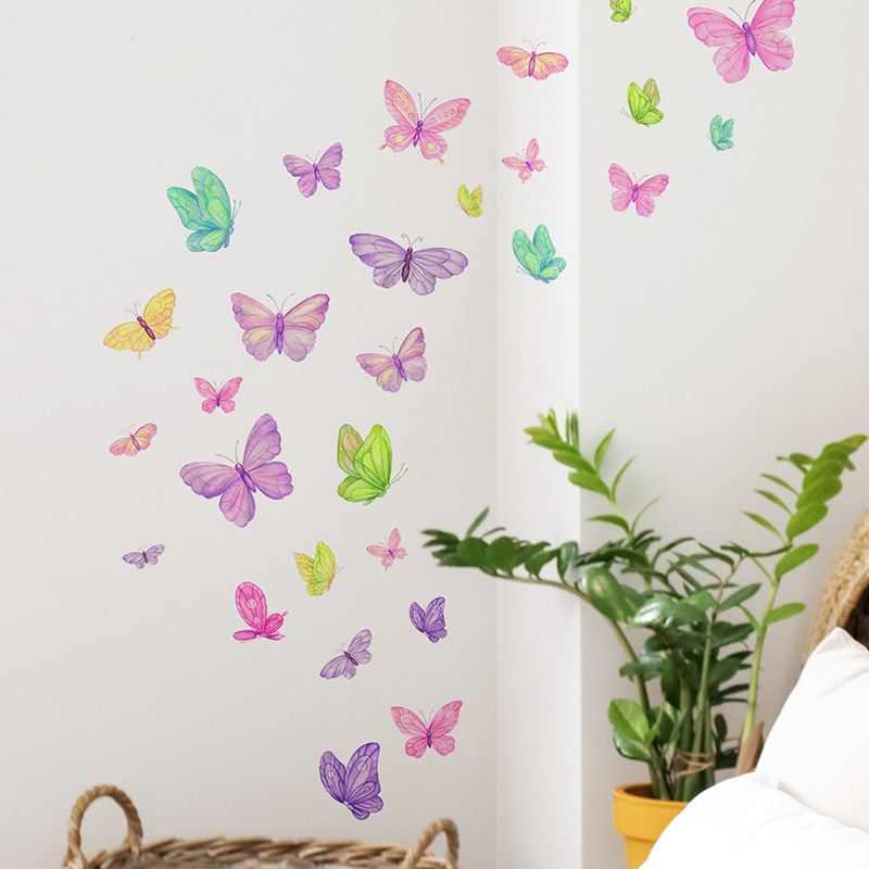 Adhesivos de Pared de Mariposa - Home Decor Indonesia reseña y precio