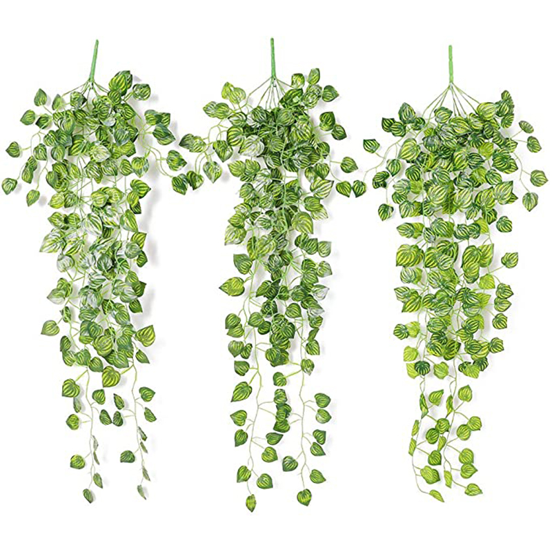 Plantas Artificiales Colgantes - Rattan Plant Basket reseña y precio
