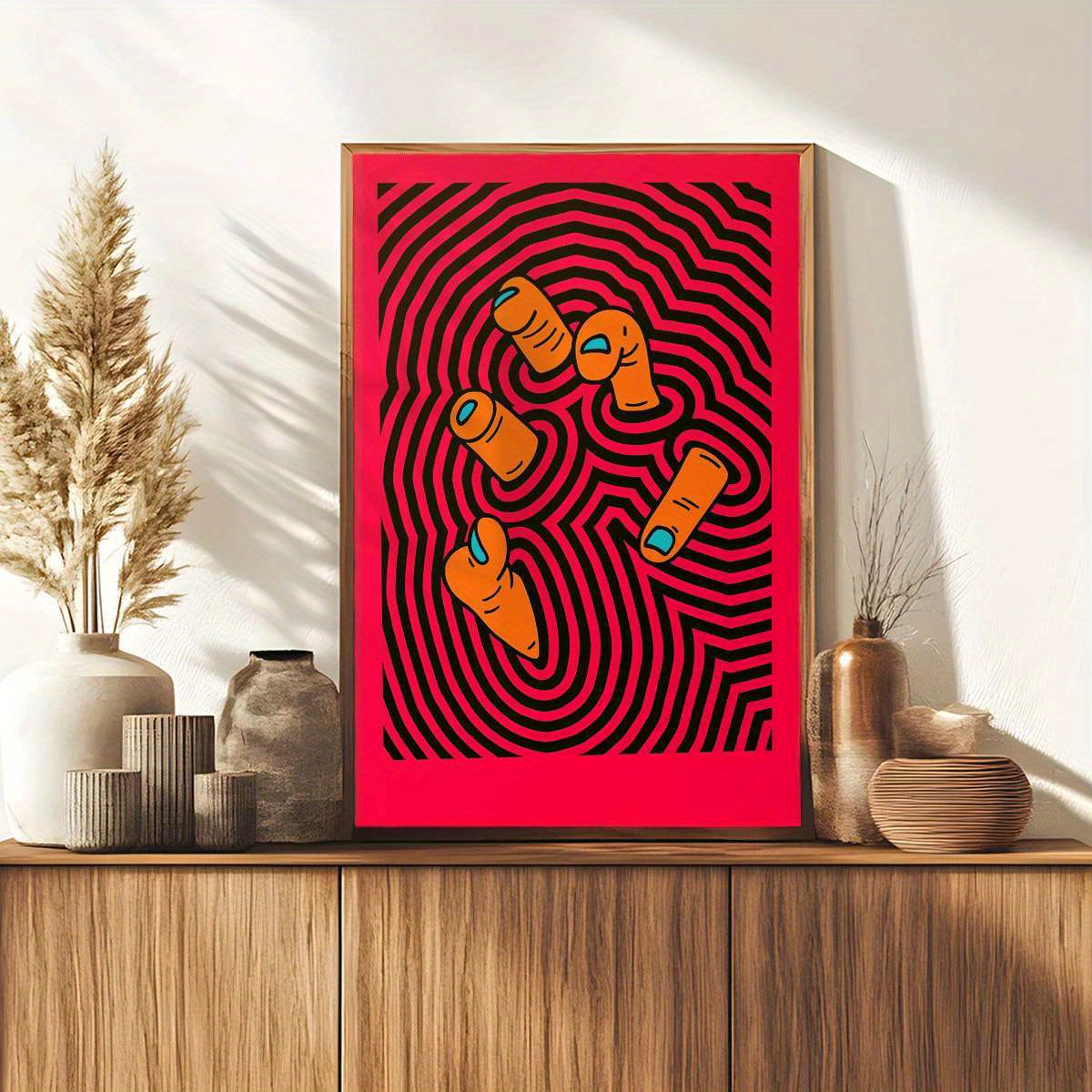 Pósteres modernos abstractos d - Home Decor Y2K reseña y precio