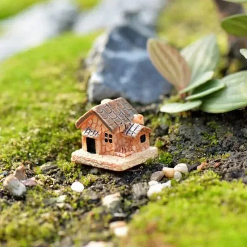 Mini estatuilla de casa de muñ - Home Decor Za reseña y precio