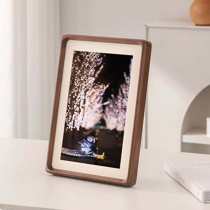 Marco de madera maciza para cu - Bamboo Photo Frame reseña y precio