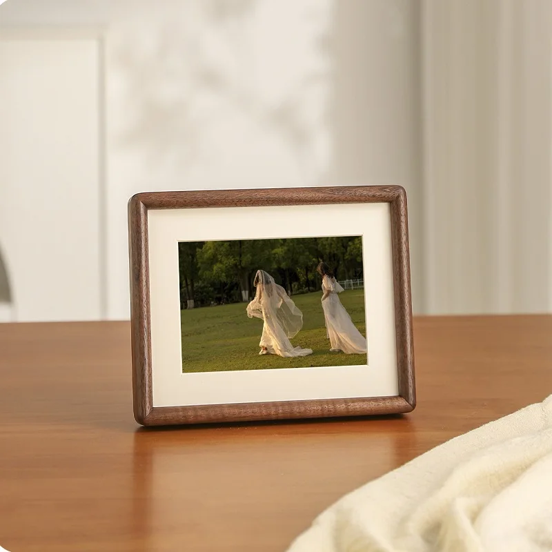Marco de madera maciza para cu - Bamboo Photo Frame reseña y precio