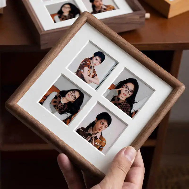Marco de fotos cuadrado de 15x - Bamboo Photo Frame reseña y precio