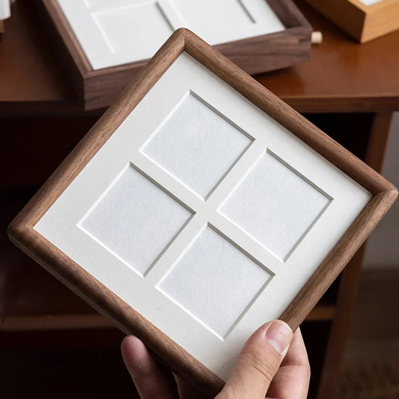 Marco de fotos cuadrado de 15x - Bamboo Photo Frame reseña y precio