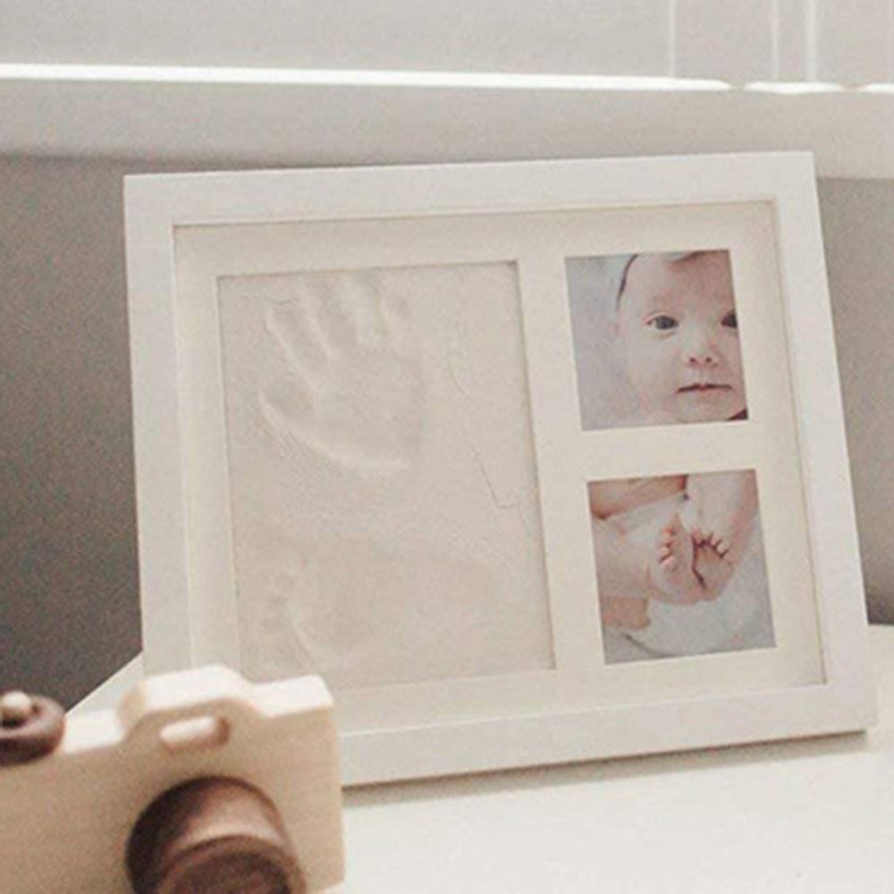 Kit de huellas de manos y pies - Bamboo Photo Frame reseña y precio