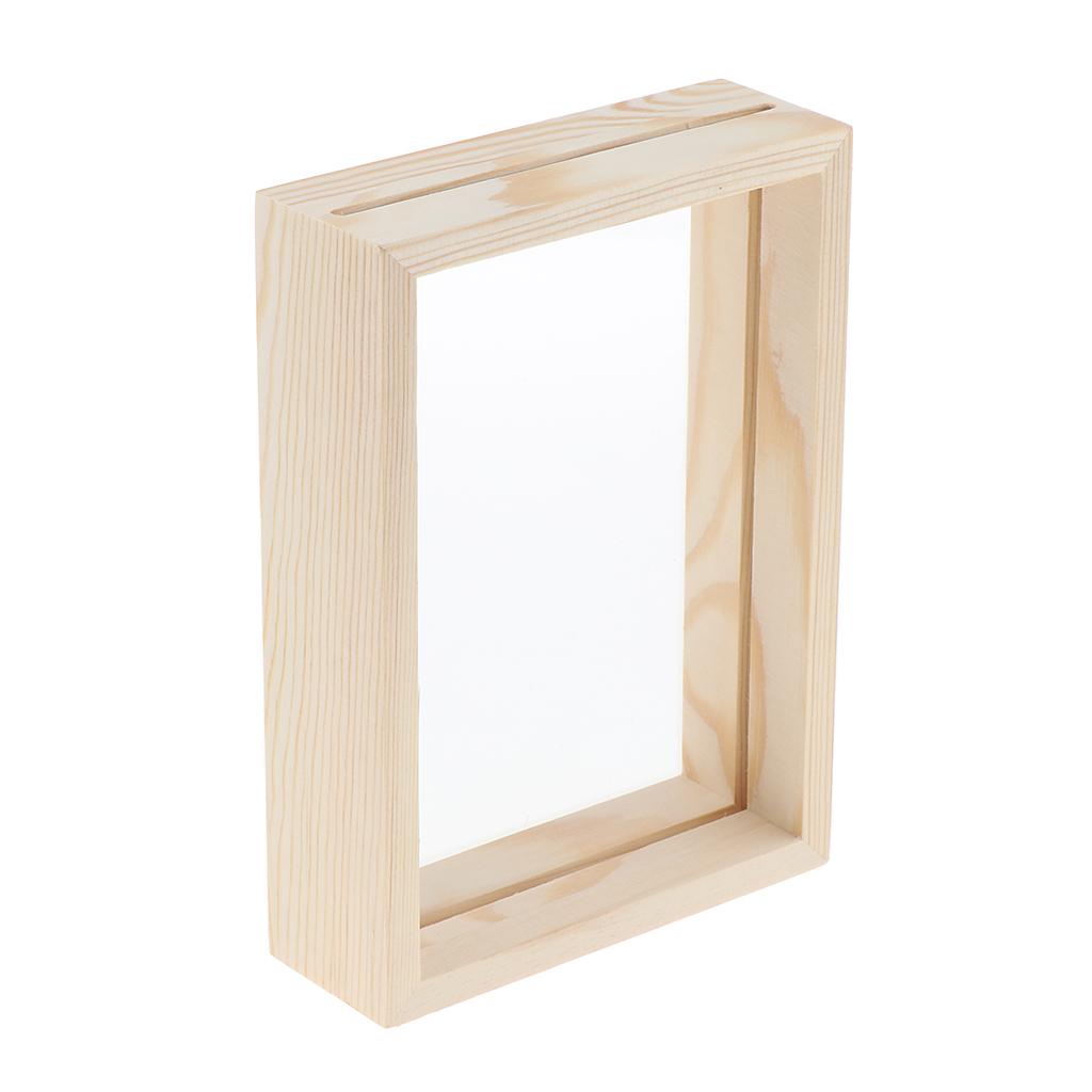 Marco de madera transparente h - Bamboo Photo Frame reseña y precio