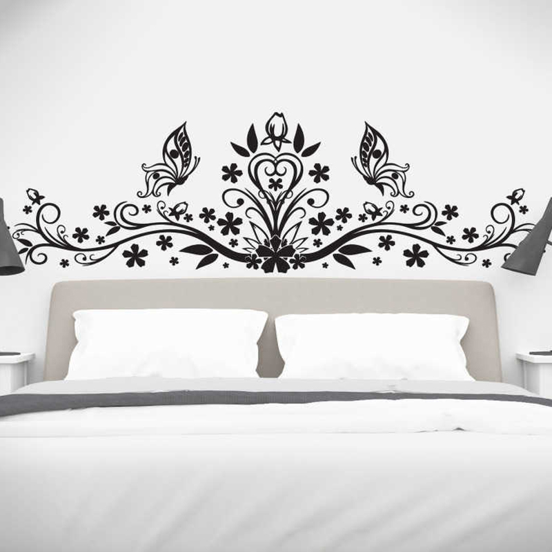 Cabecero Floral de mariposa gr - Home Decor Indonesia reseña y precio