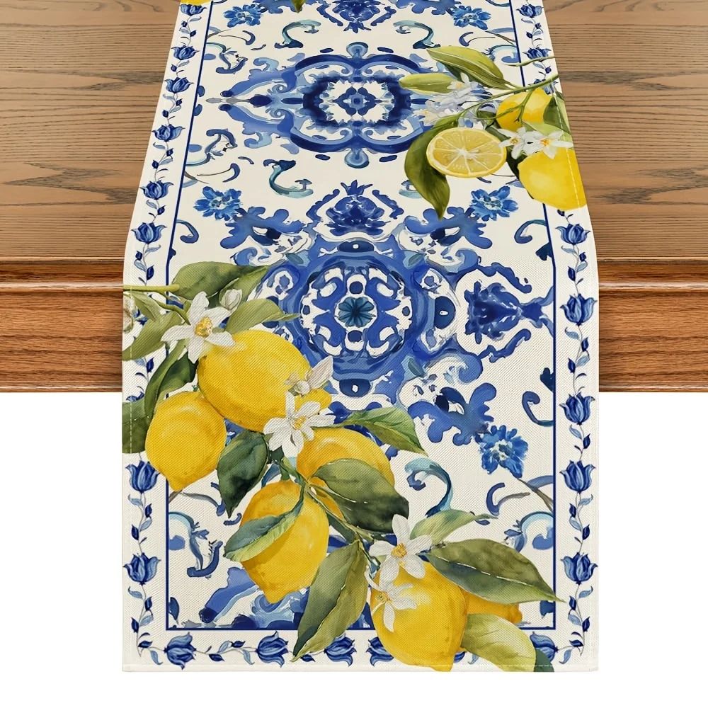 Camino de Mesa VIKAMA Estilo P - Linen Table Runner reseña y precio