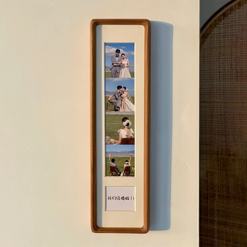 Marco de fotos de madera maciz - Bamboo Photo Frame reseña y precio