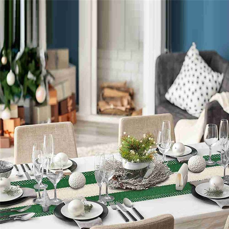 Camino de Mesa Estilo Boho Far - Linen Table Runner reseña y precio