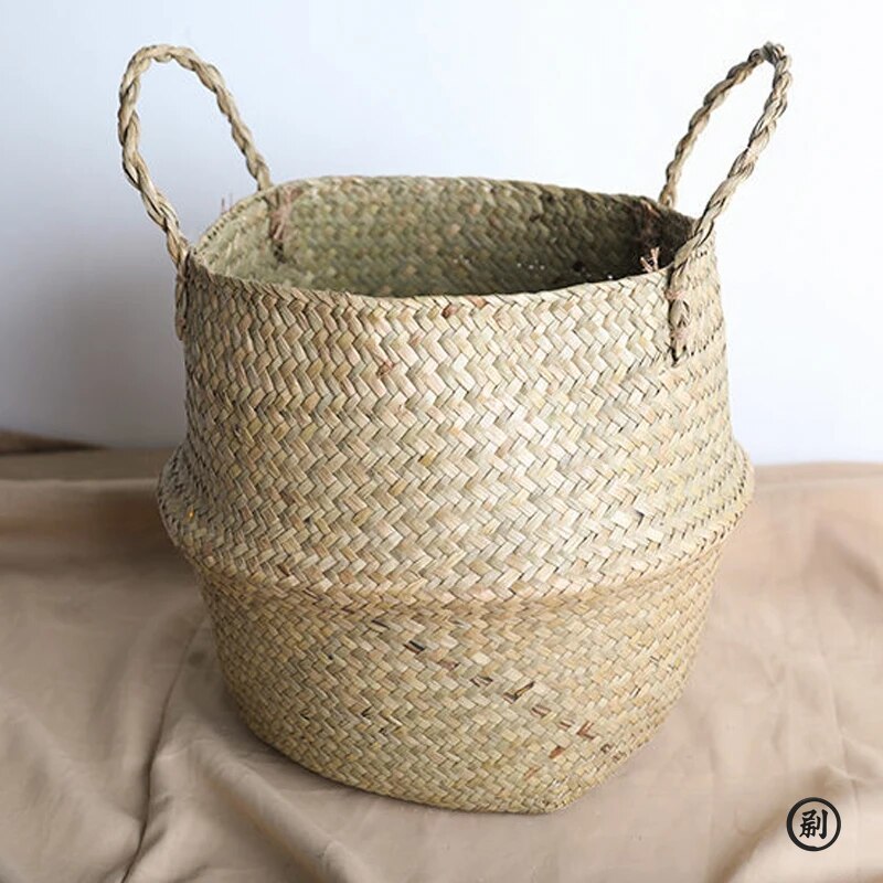 Cesta de mimbre para juguetes, - Rattan Plant Basket reseña y precio